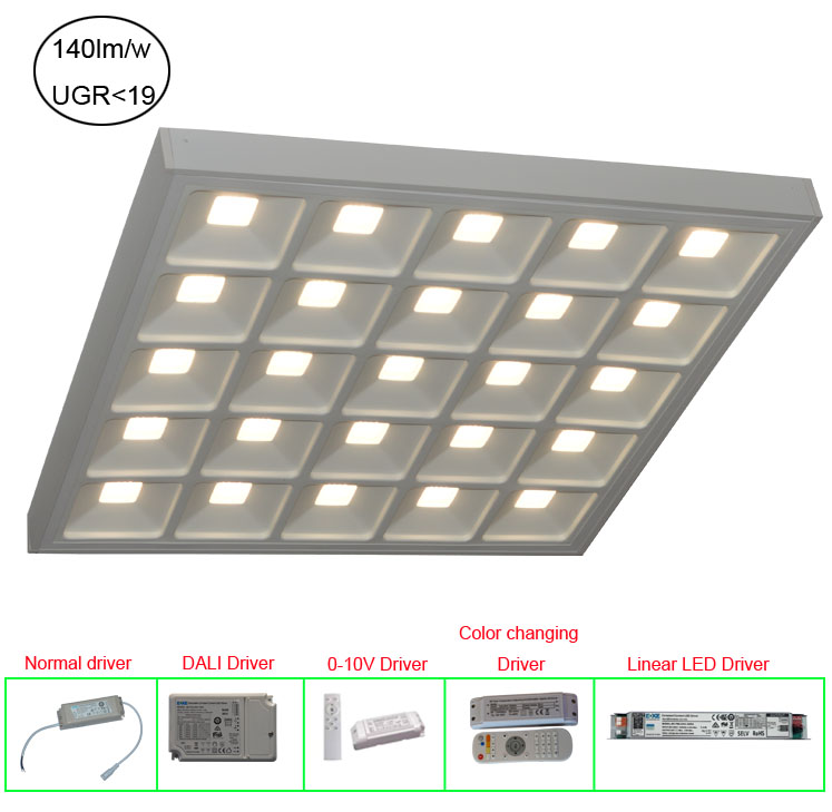 Mounted Surface Back-lit LED Panel Light UGR19