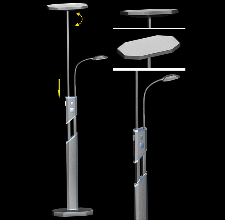 Uplighter LED Floor lamp